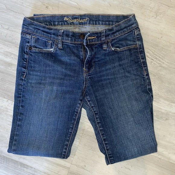 OLD NAVY WOMEN'S BLUE "THE SWEETHEART" JEANS - Picture 3 of 6